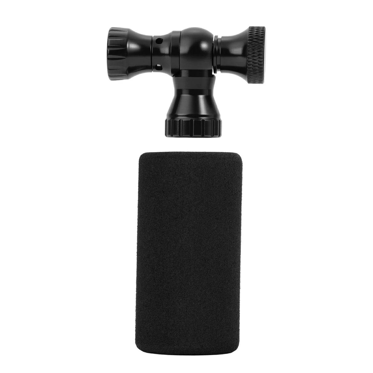 Mini-Fahrradpumpe mit CO₂-Adapter – Tragbar, Presta & Schrader Kompatibel, bis 80 PSI