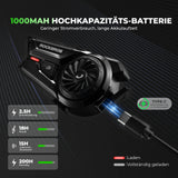 Motorrad‑Intercom Bluetooth Headset – 300 m Reichweite, IP56 wasser‑ & staubdicht