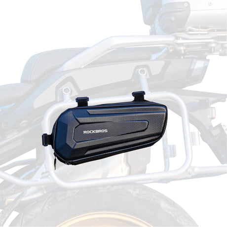 Motorrad‑Rahmentasche – Dreieckstasche 1,5 L, EVA wasserdicht & robust