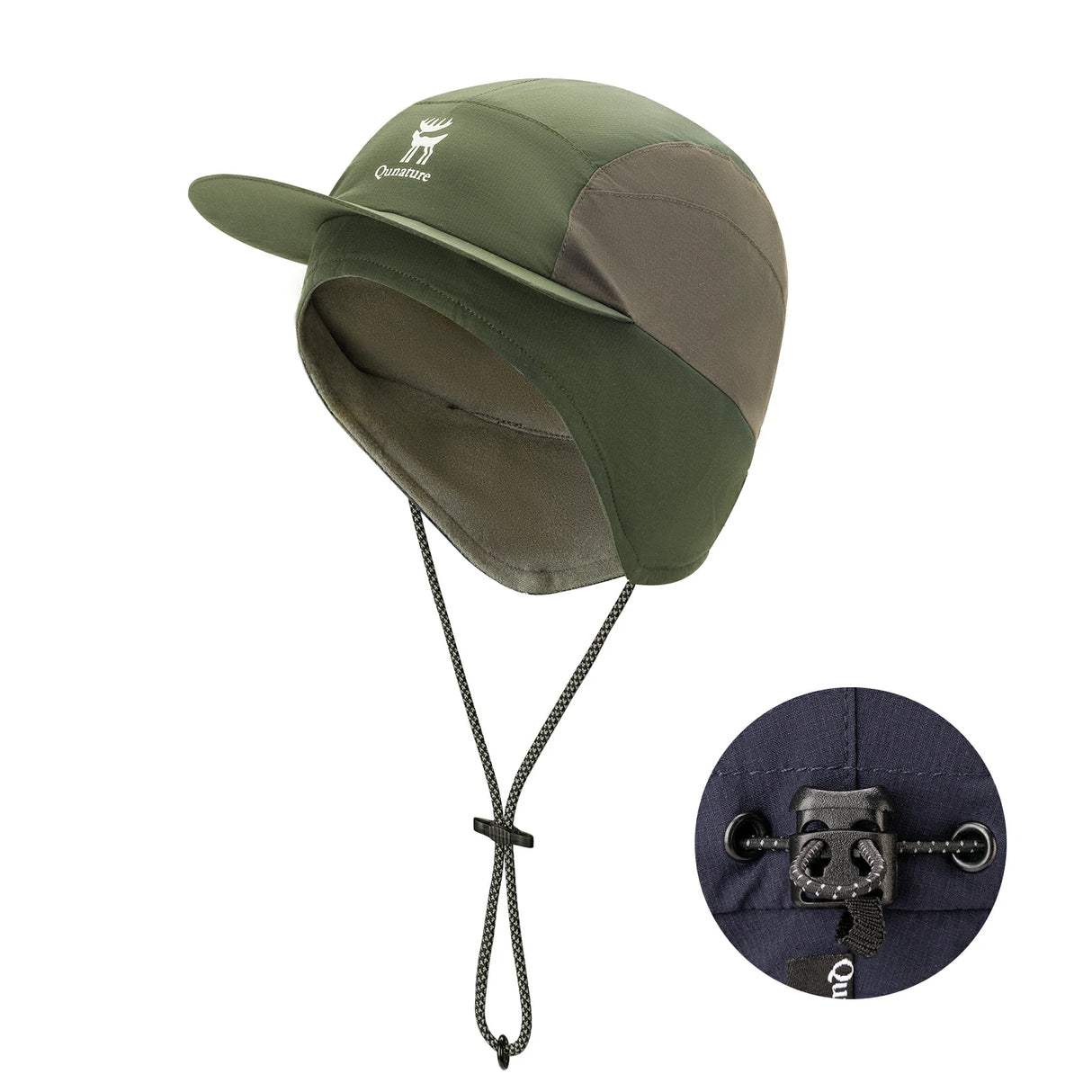 Outdoor‑Cap – Fleece, Sonnenschutz, Winddicht & Wintertauglich