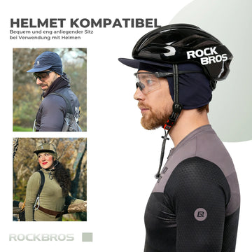 Outdoor Cap Fleece Sun Protection Caps Windproof Beanie Winter – ROCKBROS-DE
