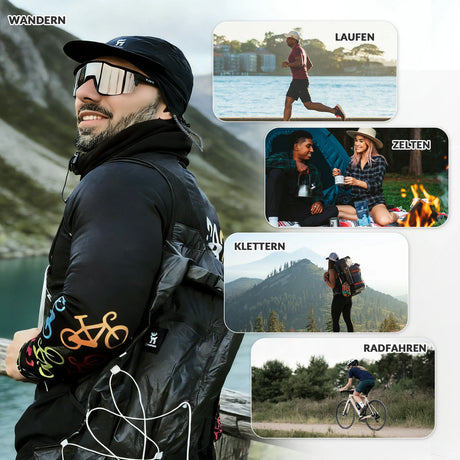 Outdoor‑Cap – Fleece, Sonnenschutz, Winddicht & Wintertauglich