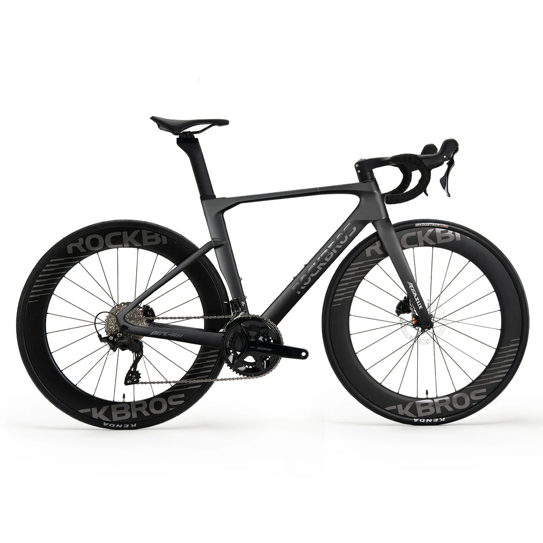 rennrad carbon schwarz PGZ-RH 1.0 Rennrad: Aero-Design & T800 Carbon-Laufräder – ROCKBROS-DE Color:PIXEL collection_ivan Rennräder online kaufen |