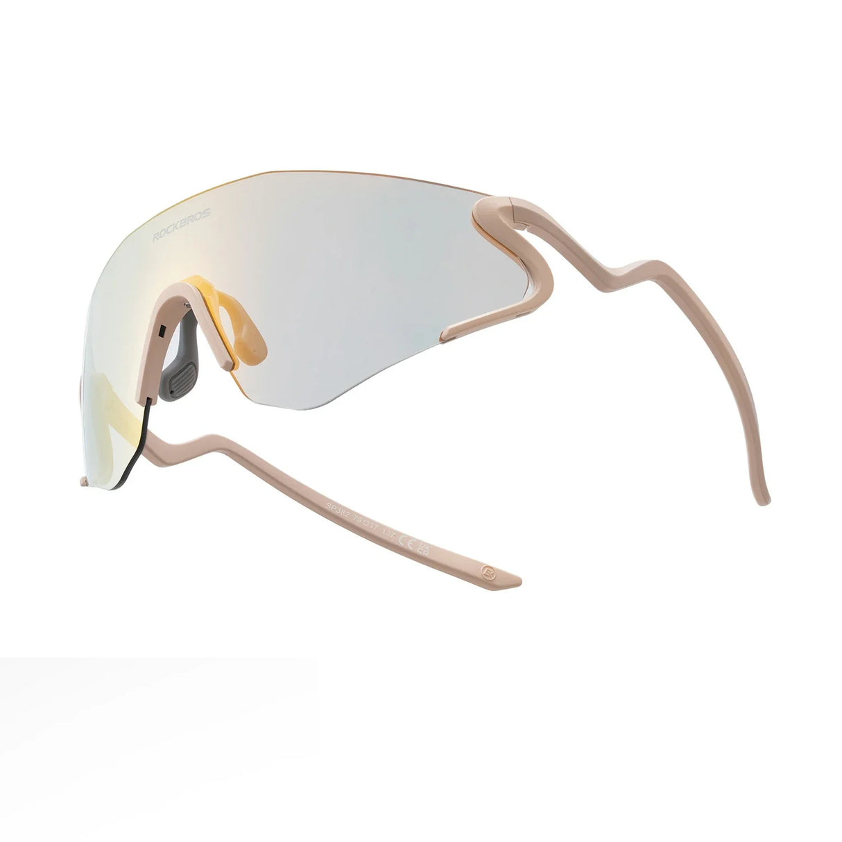 Photochrome Fahrradbrille mit UV400 Schutz