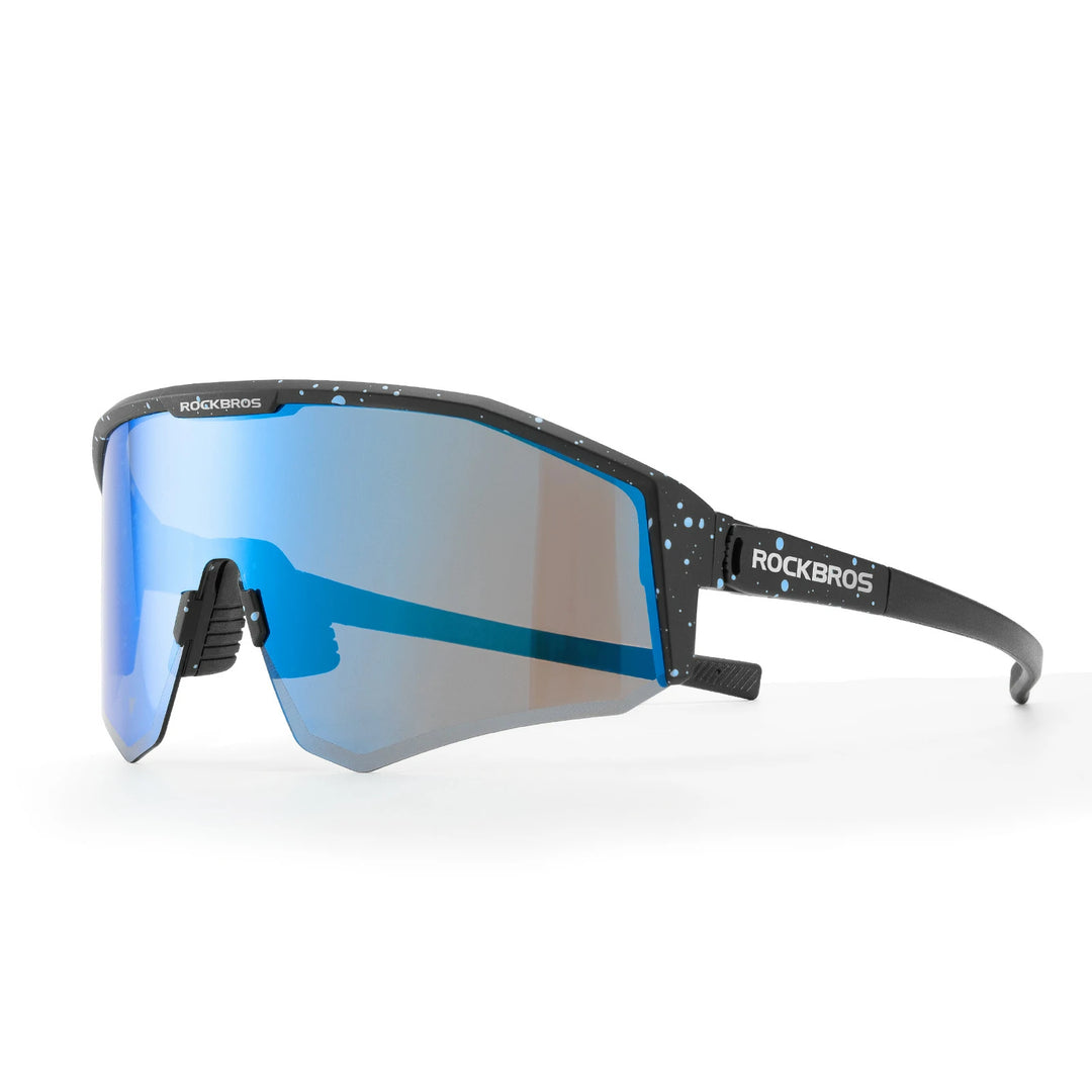 retro fahrradbrille Polarisierte Radbrille: Verstellbare Bügel – ROCKBROS-DE