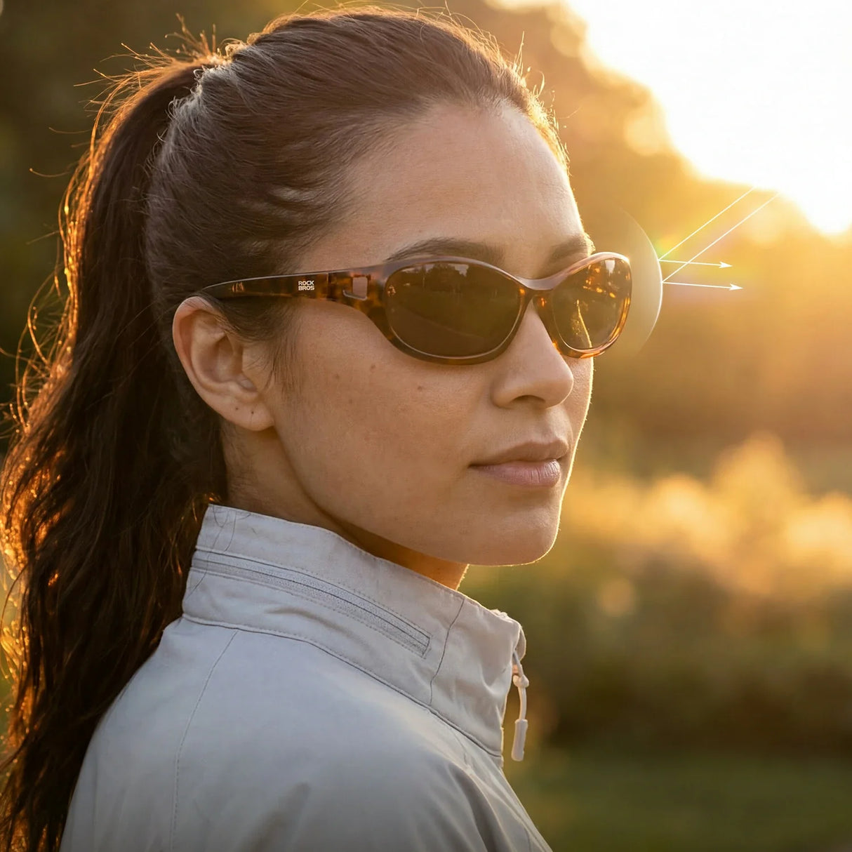 Polarisierte Sportsonnenbrille SP394 – Ultralight & UV400-Schutz