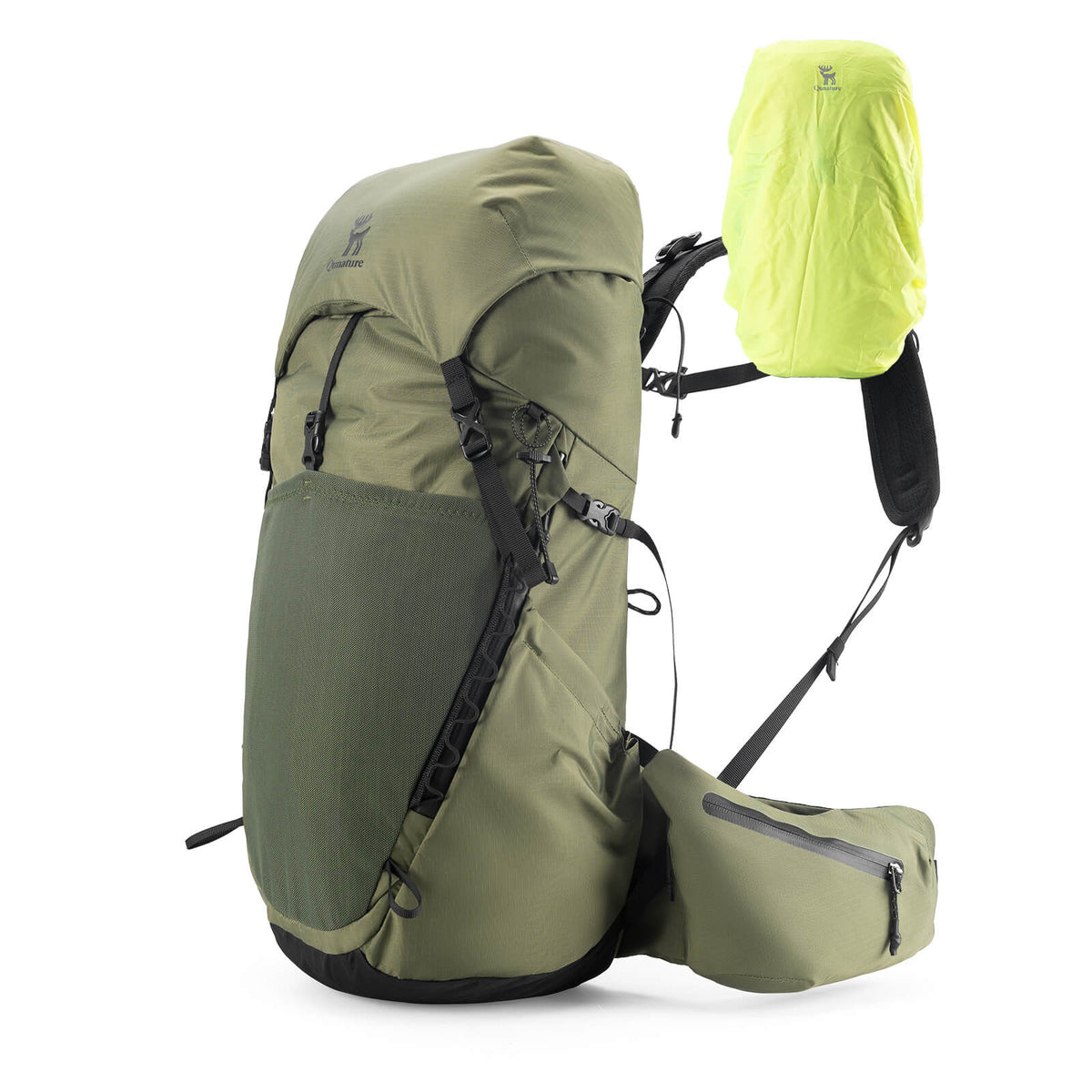 wanderrucksack mit seitentaschen Qunature 25L Wanderrucksack atmungsaktiv