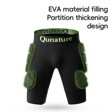 Qunature 3D H¨¹ftpolster Protektorenhose EVA Crash-Pad