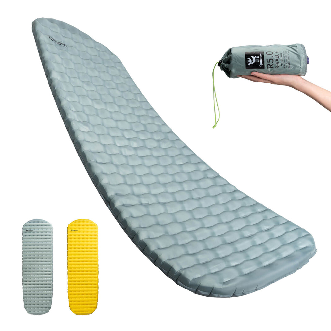 Qunature Aufblasbare Matratze Isomatte Alle Jahreszeiten für Outdoor-C –  ROCKBROS-DE