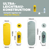 Qunature Aufblasbare Isomatte – Alljahreszeit-Isolierung für Outdoor-Camping