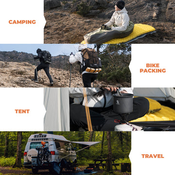 Qunature Aufblasbare Matratze Isomatte Alle Jahreszeiten für Outdoor-C – ROCKBROS-DE
