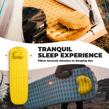 Qunature Aufblasbares Camping Kissen für Outdoor Wandern – ROCKBROS-DE