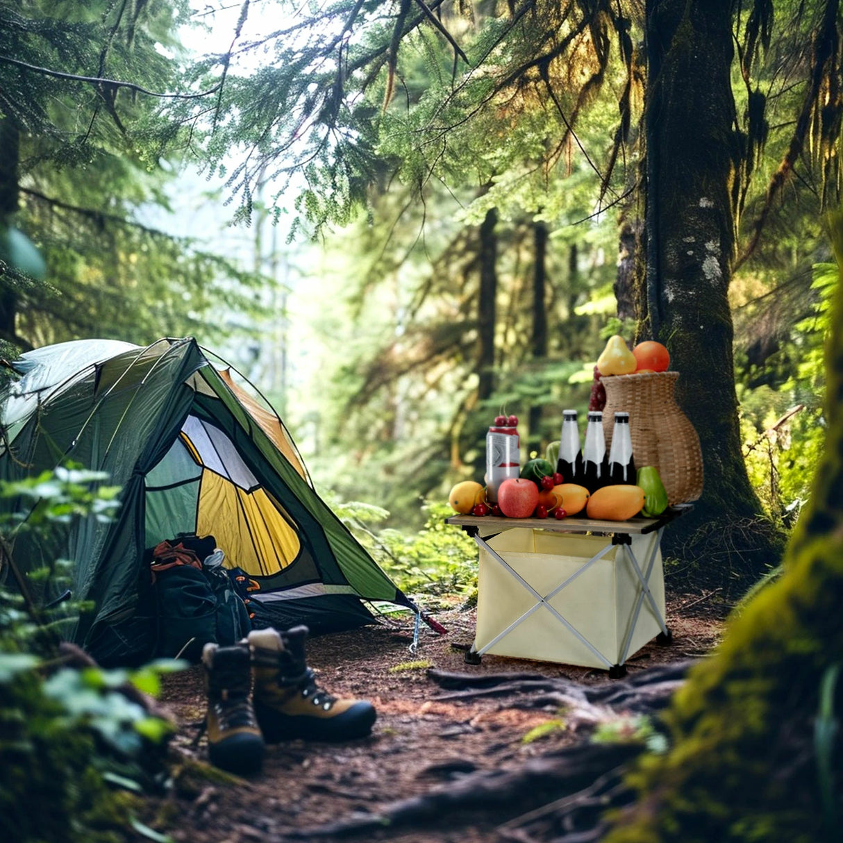 Qunature Klapptisch – Camping‑, Picknick‑ & Outdoortisch aus Aluminium