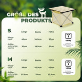 Qunature Klapptisch – Camping‑, Picknick‑ & Outdoortisch aus Aluminium