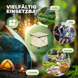 Qunature Klapptisch – Camping‑, Picknick‑ & Outdoortisch aus Aluminium
