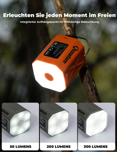 Qunature Mini Elektrische Luftpumpe – Tragbar, ultraleicht & USB‑ladbar