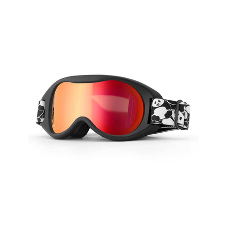Qunature Skibrille Snowboard Brille f¨¹r Brillentr?ger Kinder Erwachsene #Color_Orange-Klein