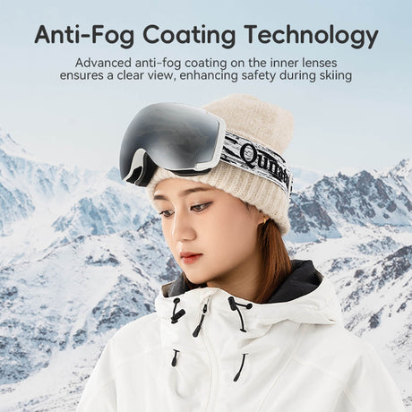 Qunature Antifog UV400 Skibrille für Brillenträger - ROCKBROS-EU