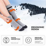 Qunature Kinder-Skisocken – Thermosocken aus Merinowolle für den Wintersport