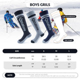 Qunature Kinder-Skisocken – Thermosocken aus Merinowolle für den Wintersport