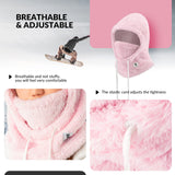 Qunature Sturmhaube Winter – Warme Balaclava Thermo Winddichte Sturmmaske Skimaske