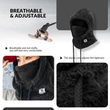 Qunature Sturmhaube Winter – Warme Balaclava Thermo Winddichte Sturmmaske Skimaske
