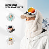 Qunature Sturmhaube Winter – Warme Balaclava Thermo Winddichte Sturmmaske Skimaske