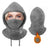 Qunature Sturmhaube Winter – Warme Balaclava Thermo Winddichte Sturmmaske Skimaske