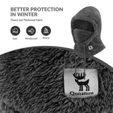 Qunature Sturmhaube Winter – Warme Balaclava Thermo Winddichte Sturmmaske Skimaske