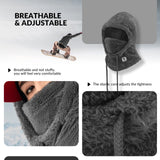 Qunature Sturmhaube Winter – Warme Balaclava Thermo Winddichte Sturmmaske Skimaske