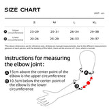 Qunature Verstellbare Weiche Ellenbogenschoner mit SBR Polster