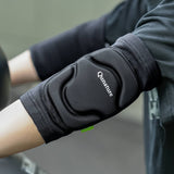 Qunature Verstellbare Weiche Ellenbogenschoner/Knieschoner mit SBR Polster