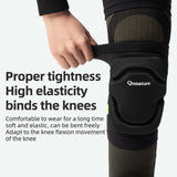 Qunature Verstellbare Weiche Knieschoner mit SBR Polster