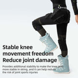 Qunature Verstellbare Weiche Knieschoner mit SBR Polster