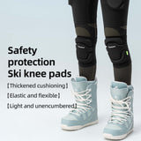 Qunature Verstellbare Weiche Knieschoner mit SBR Polster