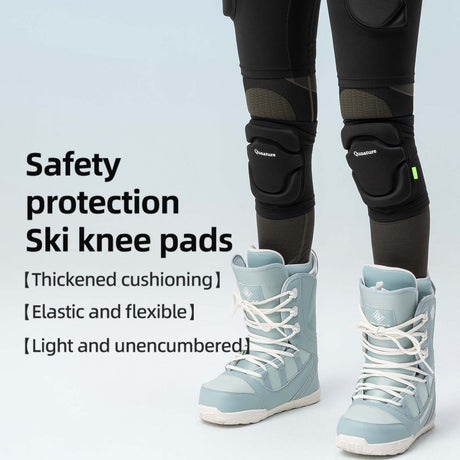 Qunature Verstellbare Weiche Knieschoner mit SBR Polster