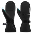 Qunature Wasserdichte Skihandschuhe XS-XL #Color_Schwarz