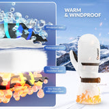 Qunature Wasserdichte Skihandschuhe XS-XL #Color_Wei?