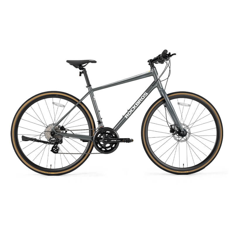 rennrad aluminium RIDA-P2E 700C Rennrad – Flatbar | 8-Gang
