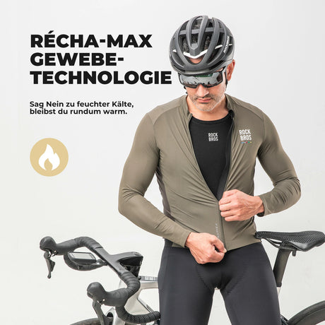 ROAD TO SKY Ärmelloses Merino‑Fahrradunterhemd – Wärmendes Funktionsshirt aus Merinowolle