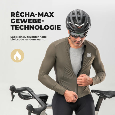 ROAD TO SKY Ärmelloses Merino‑Fahrradunterhemd – Wärmendes Funktionsshirt aus Merinowolle