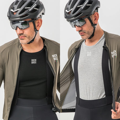 ROAD TO SKY Ärmelloses Merino‑Fahrradunterhemd – Wärmendes Funktionsshirt aus Merinowolle