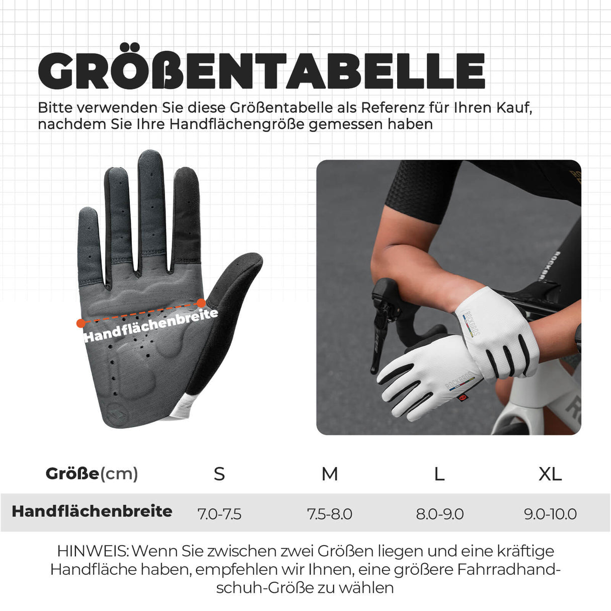 ROAD TO SKY Elastic Interface® Fahrradhandschuhe mit Touchscreen丨ROCKBROS
