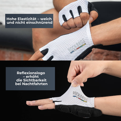 ROAD TO SKY Fahrradhandschuhe – Halbfinger mit Premium-Komfort!​
