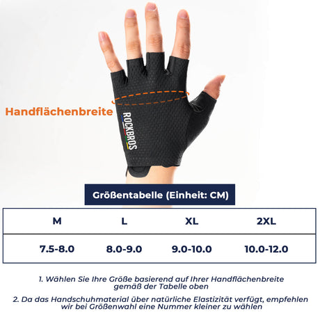 ROAD TO SKY Fahrradhandschuhe – Halbfinger mit Premium-Komfort!​