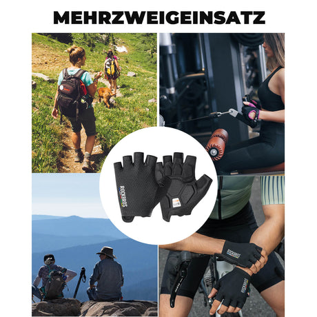 ROAD TO SKY Fahrradhandschuhe – Halbfinger mit Premium-Komfort!​