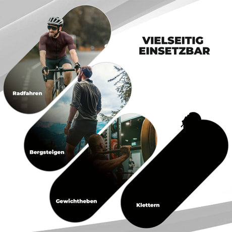 ROAD TO SKY Fahrradhandschuhe – Halbfinger, gepolstert, atmungsaktiv & rutschfest