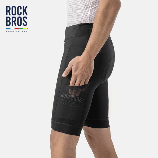 ROAD TO SKY men's cycling shorts, breathable cycling shorts with 4D seat padding