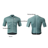 ROAD TO SKY Herren Kurzarm-Radtrikot Jersey für MTB & Rennrad-Gelb