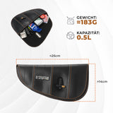 ROAD TO SKY nachhaltige Fahrrad-Oberrohrtasche aus recycelten Reifen mit 0,5 L